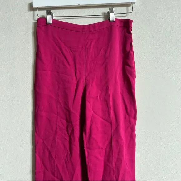 Emilio Pucci Fuchsia Pink Straight-Leg Pants - Picture 2 of 6